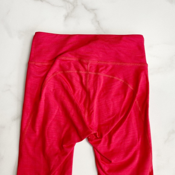 Outdoor Voices Techsweat 7/8 Flex Leggings in Red - Picture 4 of 9